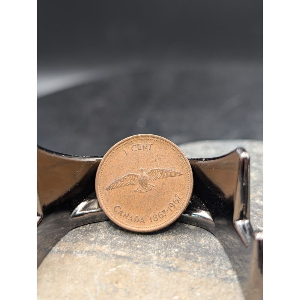 1867–1967 Canada 1 Cent – Centennial Dove – One‑Year Issue – Circulated
